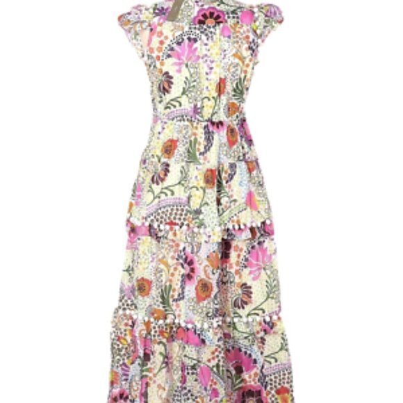 J. Crew Pom-pom dress in Ratti® retro floral Size 4 - Picture 1 of 9